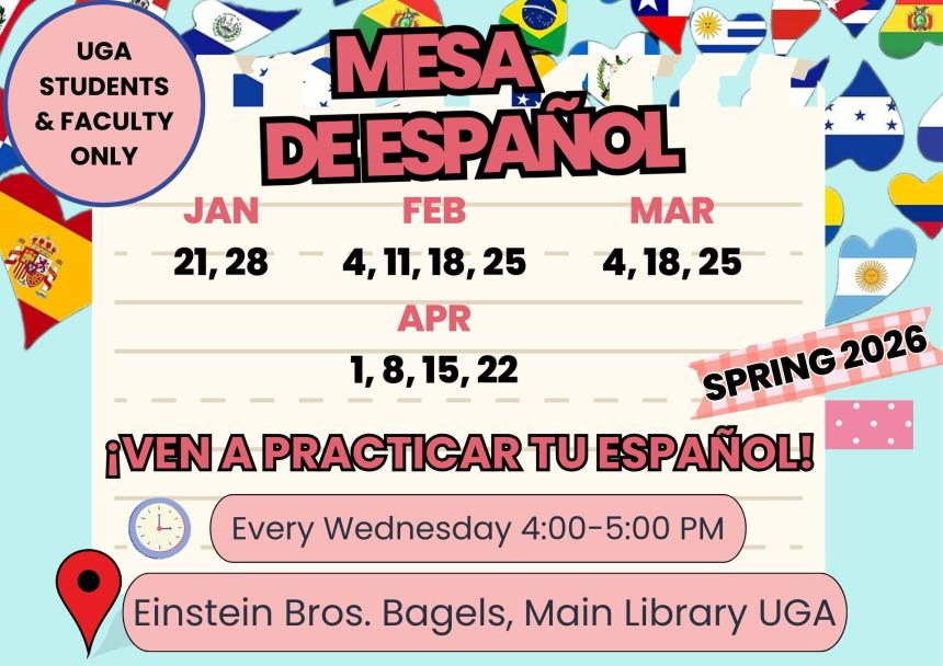 Spanish Table Event Flyer