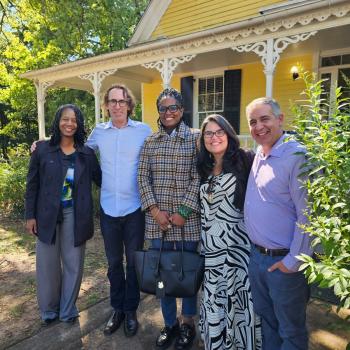 Picture with Djamila Ribeiro with UGA faculty