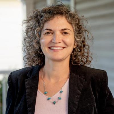 Professor Calatayud-Fernández at the Wilson Center Building